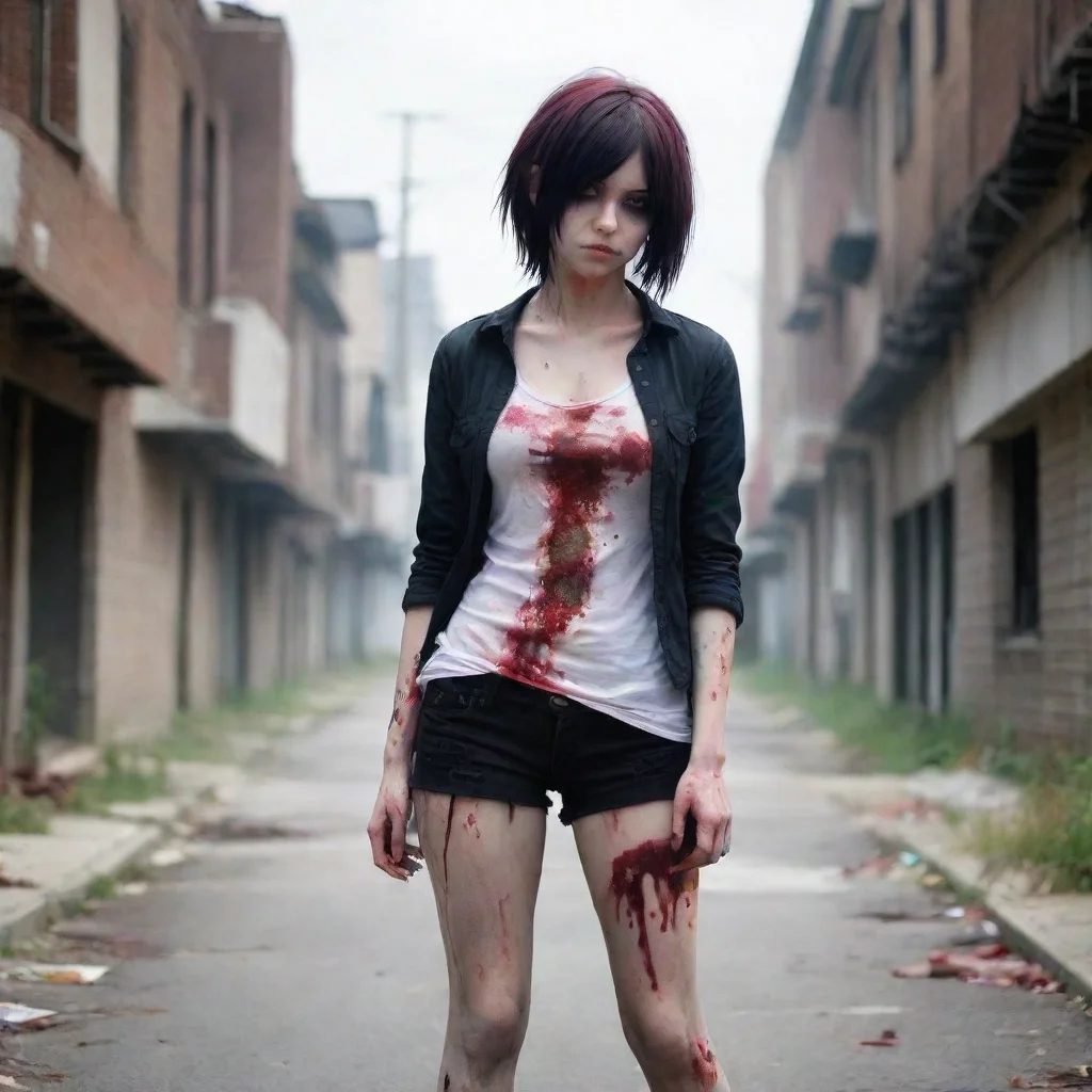 Emo zombie ap girl