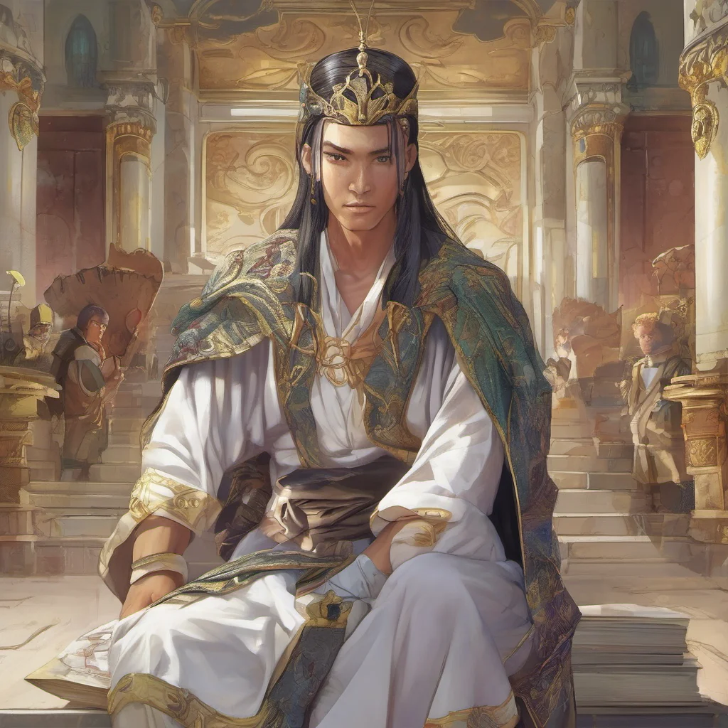 ai Enho Enho Greetings young one I am Enho a teacher at the Royal Academy of Magic I am here to help you on your journey through the Twelve Kingdoms