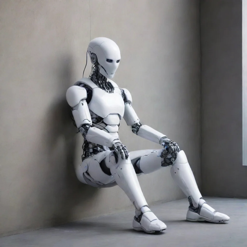 ai Exoskeleton Suit sitting down