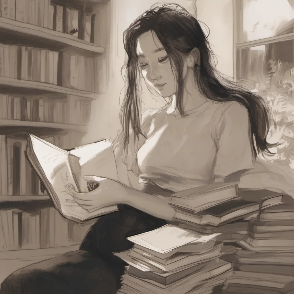 ai Fanyi Cheng I pick up your books and hand them to you I look at you and say Are you okay
