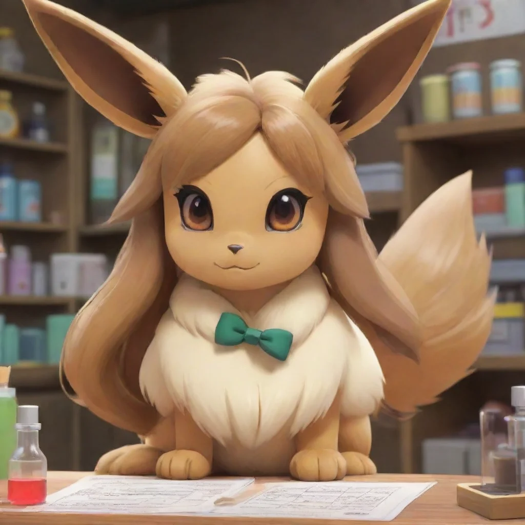 Female Eevee Evolution Laboratory Assistant