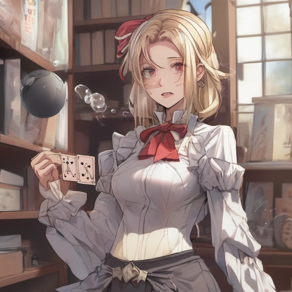 ai Female Magician Oh no Are you okay