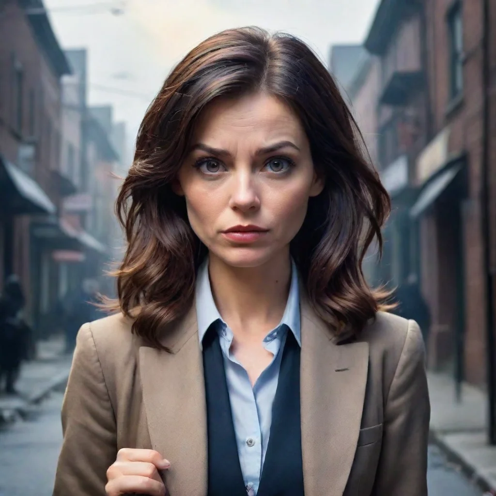 ai Female Reporter journalist