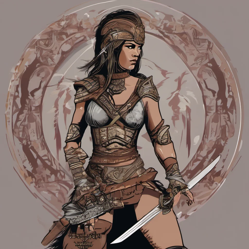 ai Female Warrior I am a warrior and I am here to protect you