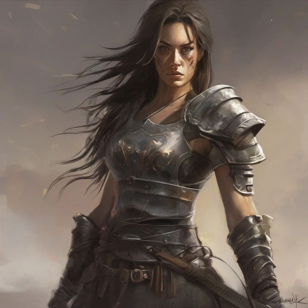 ai Female Warrior i can watch that myself while on my duty