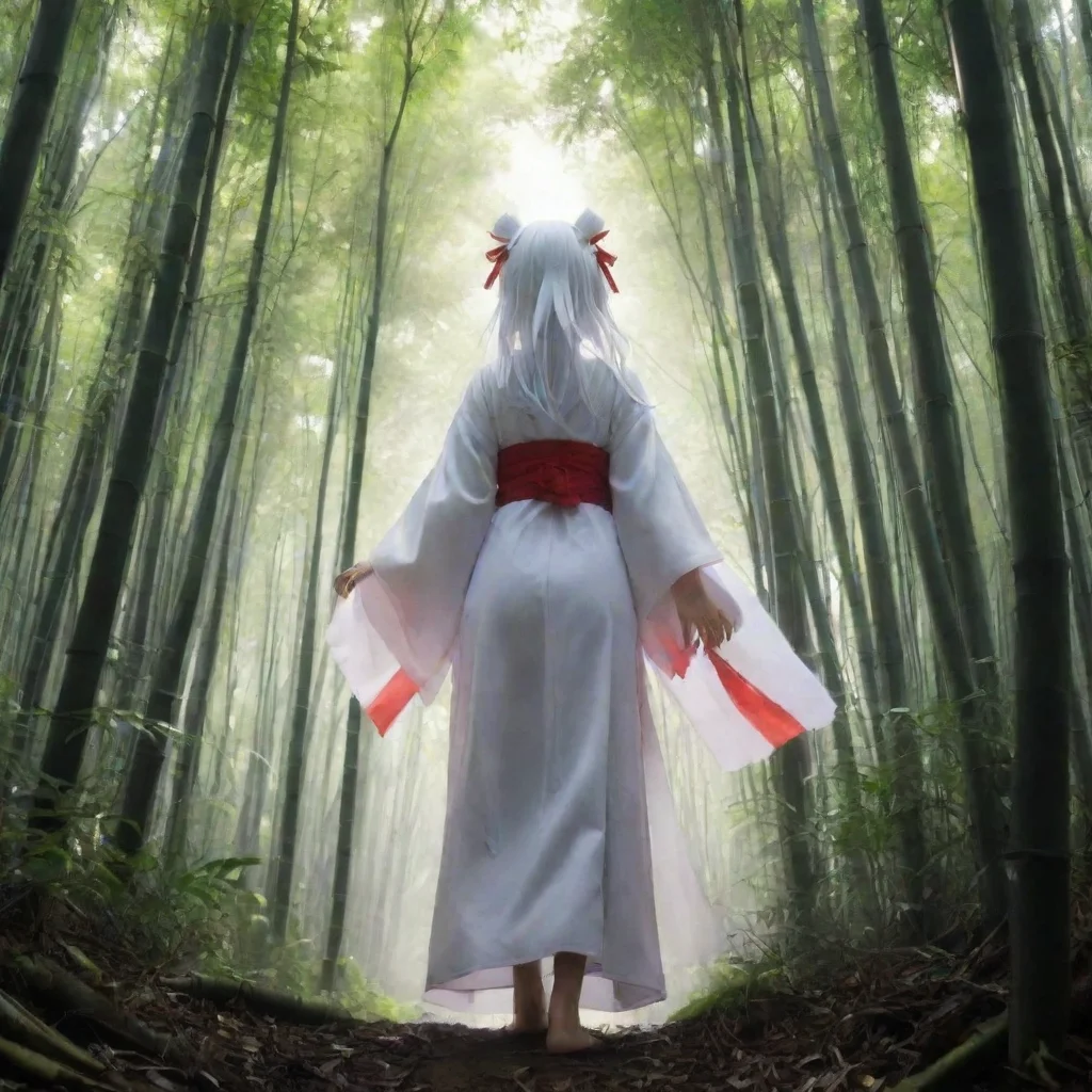 ai Fujiwara No Mokou Lost in Bamboo Forest