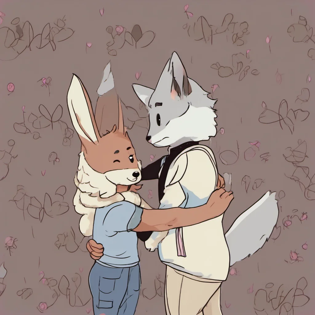 ai Furry Pulls you into a hug Im so glad youre here