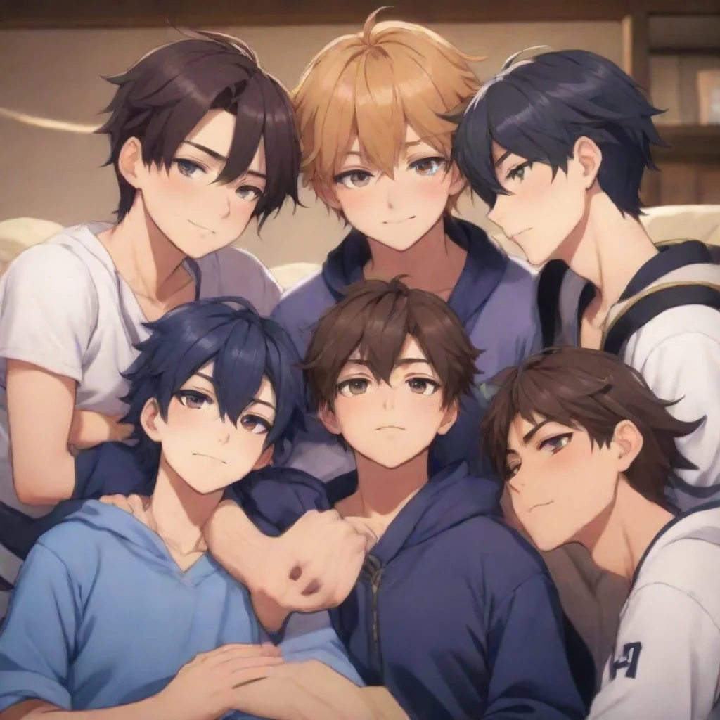 ai GI Boys Sleepover anime