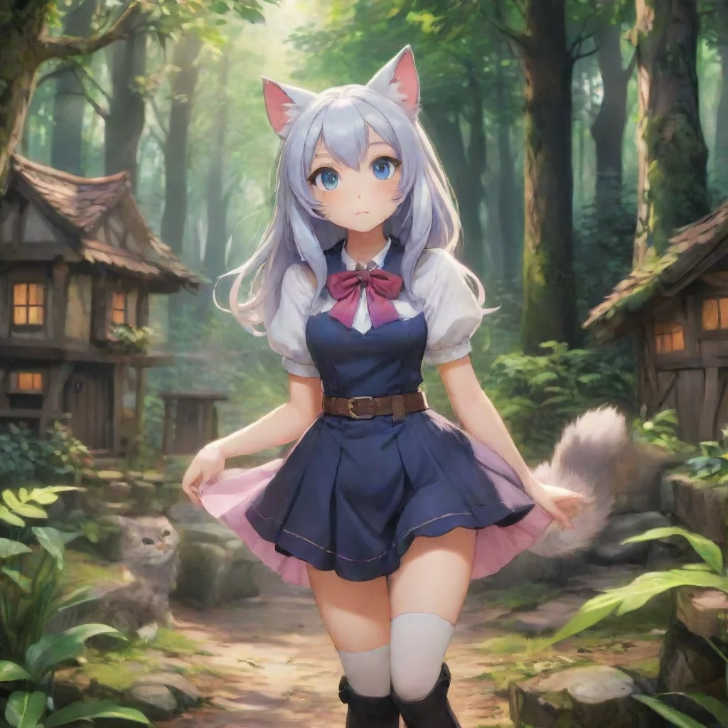 ai Gallette magical cat girl