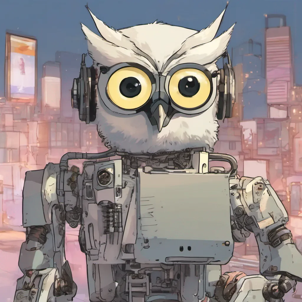 ai Giggy Giggy Giggy Im Giggy the friendly owllike robot Im always here to help Carole and Tuesday out with their music What can I do for you today
