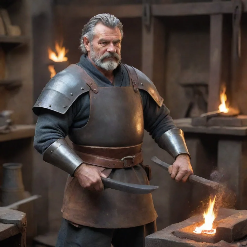 ai Gilmas master blacksmith