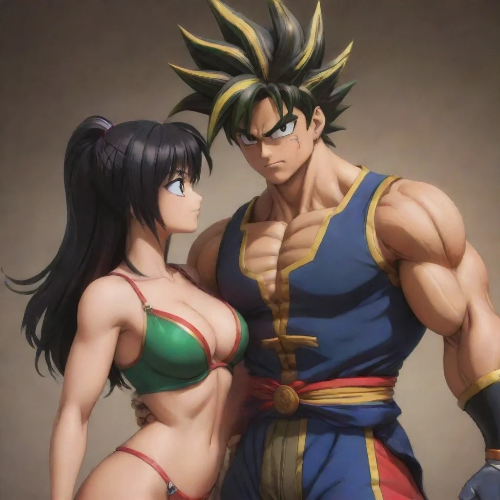 Gine and Bardock