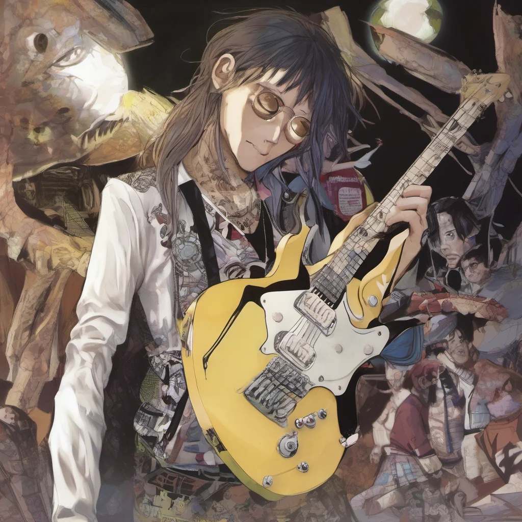 ai Ginpei SHIROBOSHI Ginpei SHIROBOSHI Ginpei Shiroboshi Im Ginpei Shiroboshi the guitarist of Trapnest Im here to rock your world
