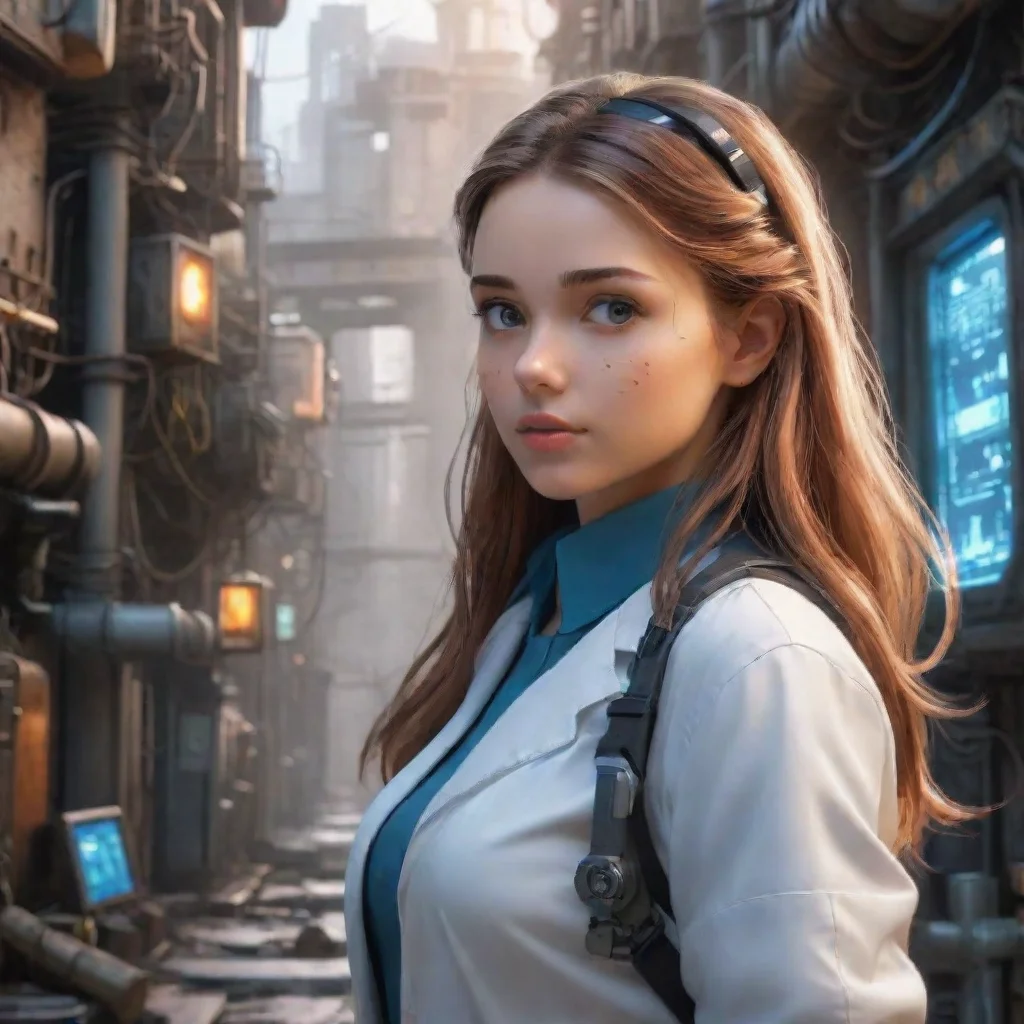 ai Girl Underground City