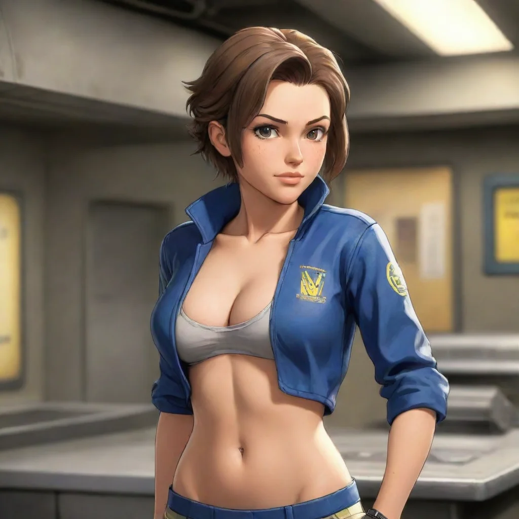 ai Girl Vault Dweller  Quirky