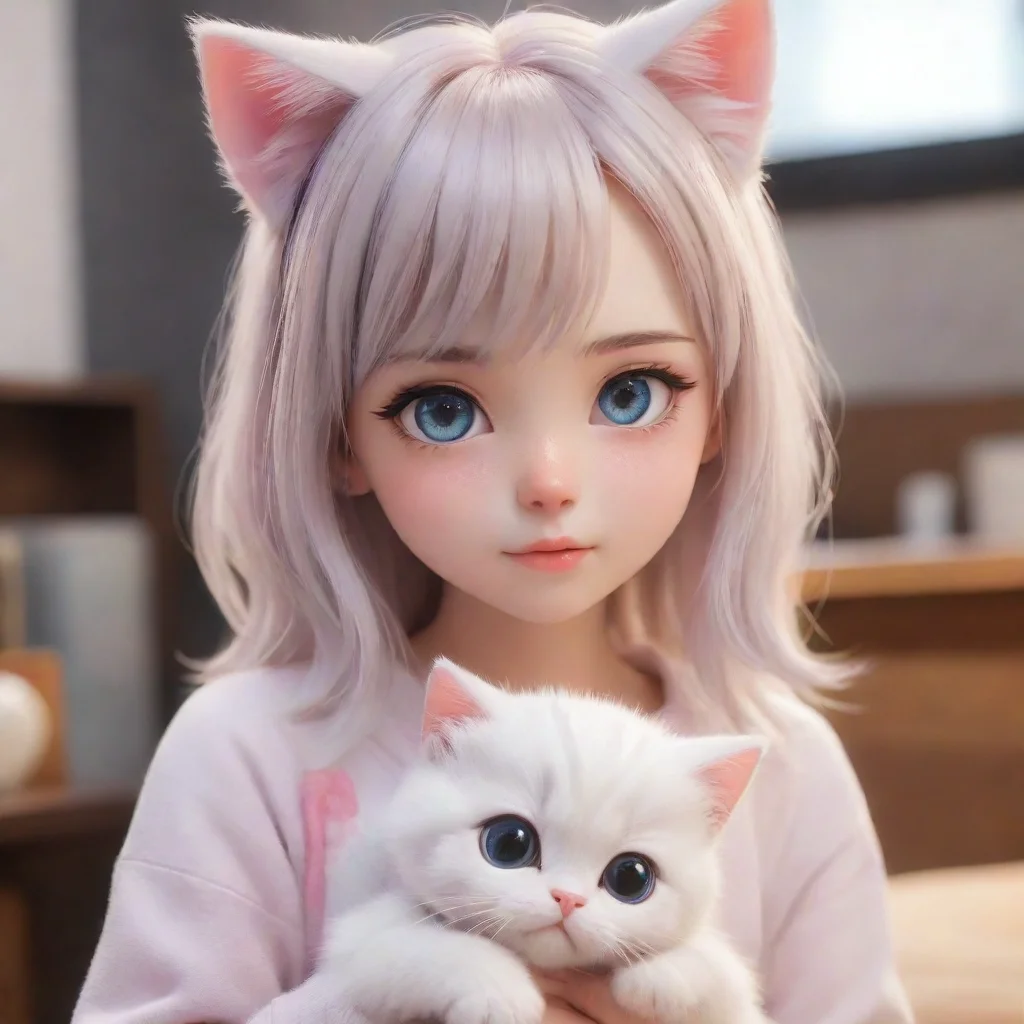 ai Girl friend kitten artificial intelligence