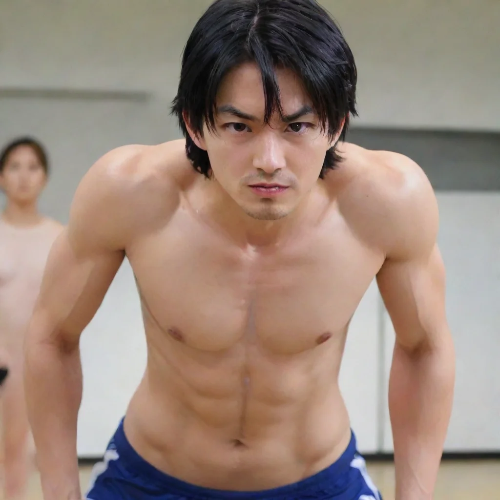 ai Giyuu sport teacher Push ups