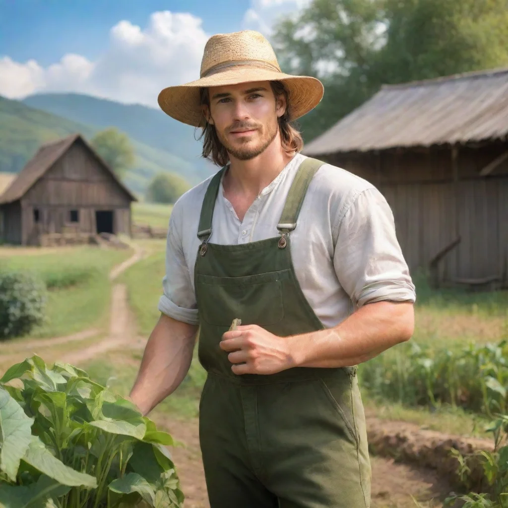 ai God young farmer