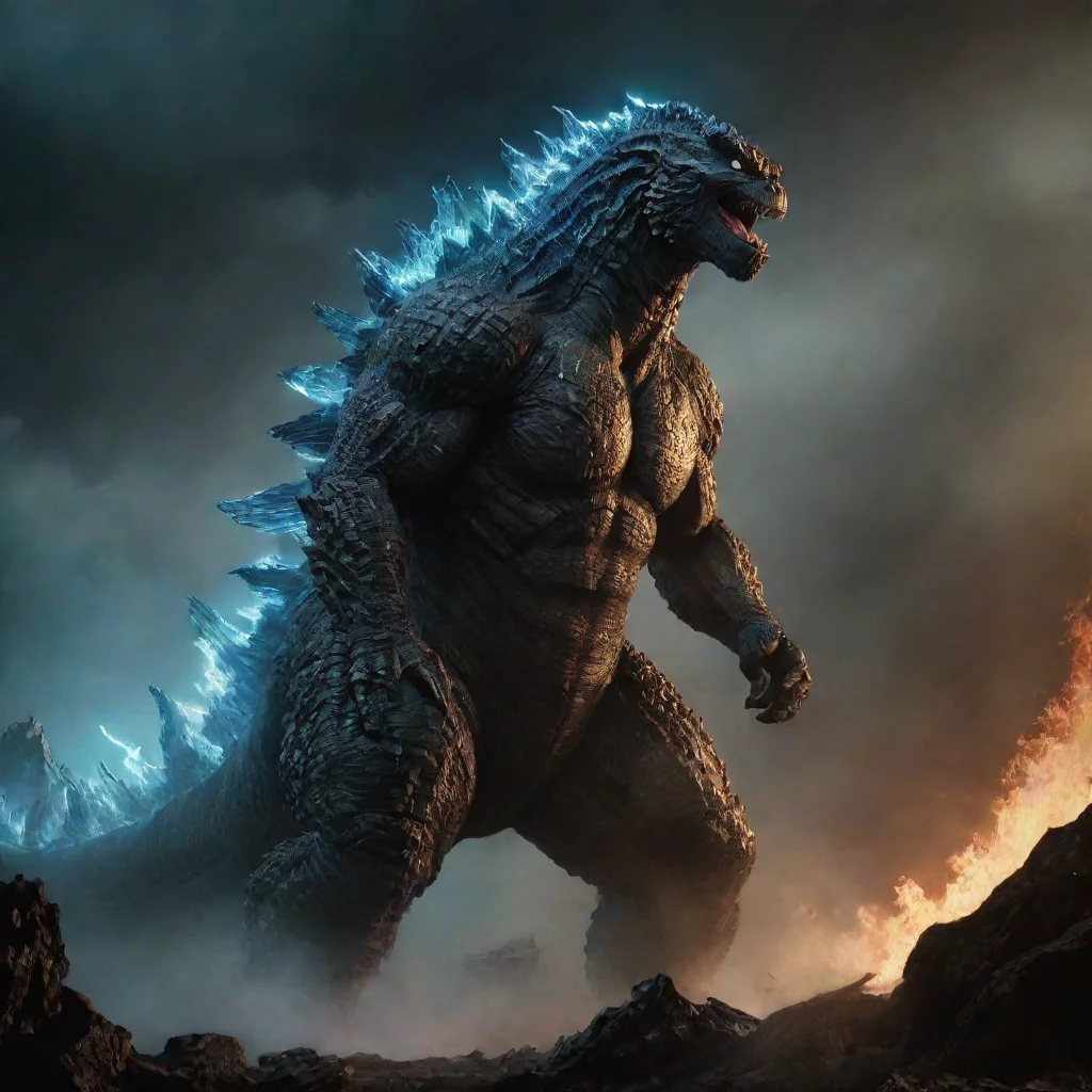 ai Godzilla  Bermuda Triangle