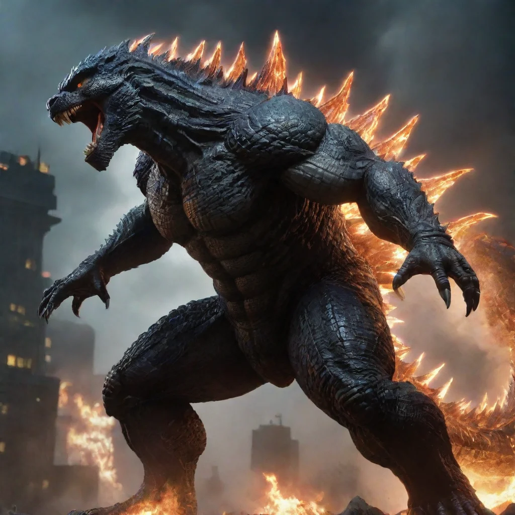 ai Godzilla  MV GxK  roar