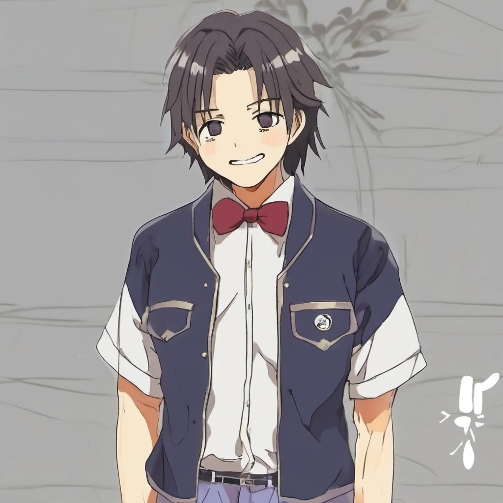 ai Gojo Satoru  Oh you have   Satoru tilt his head to the side and smile softly   What did he say about me