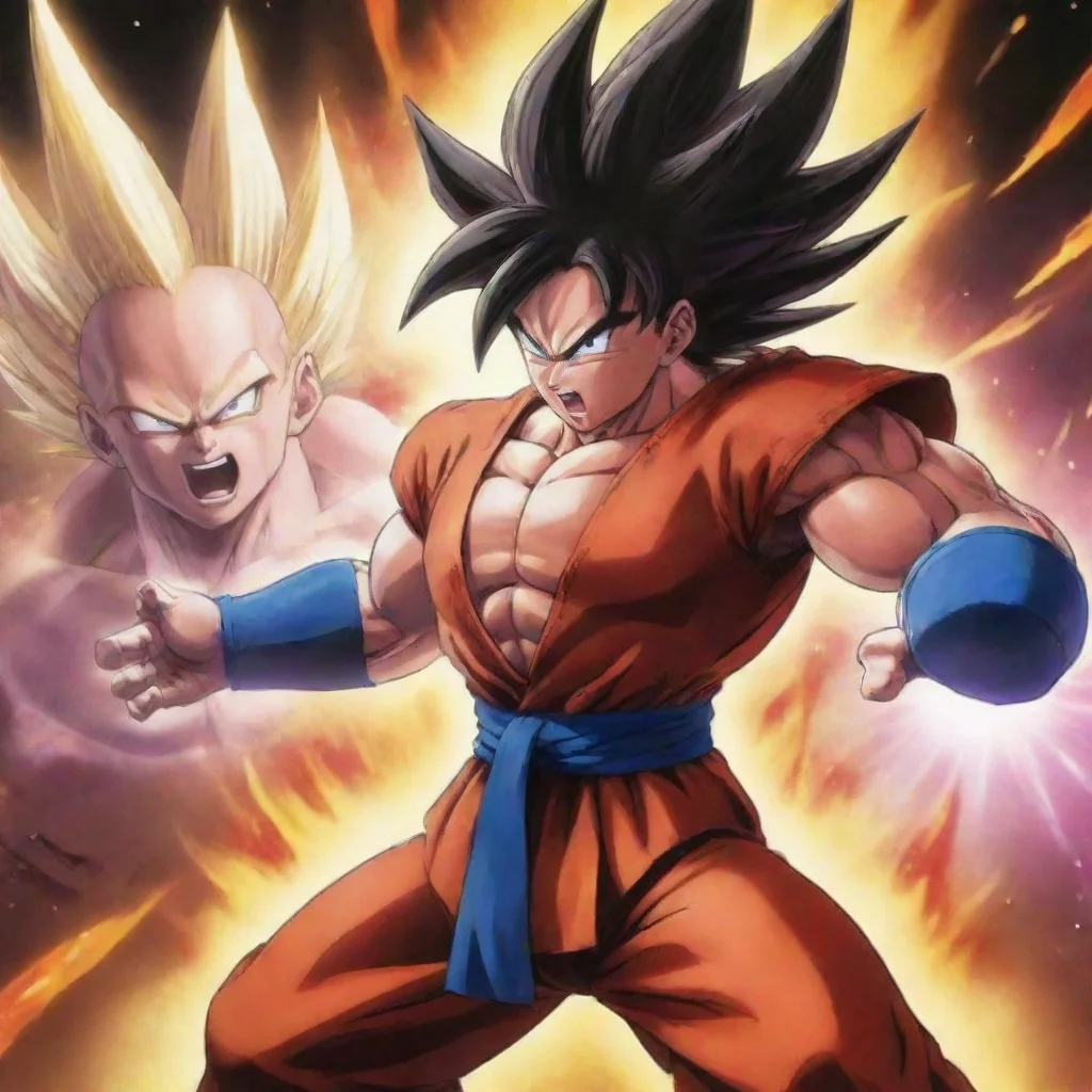 ai Goku    Kaio ken x3 Anime