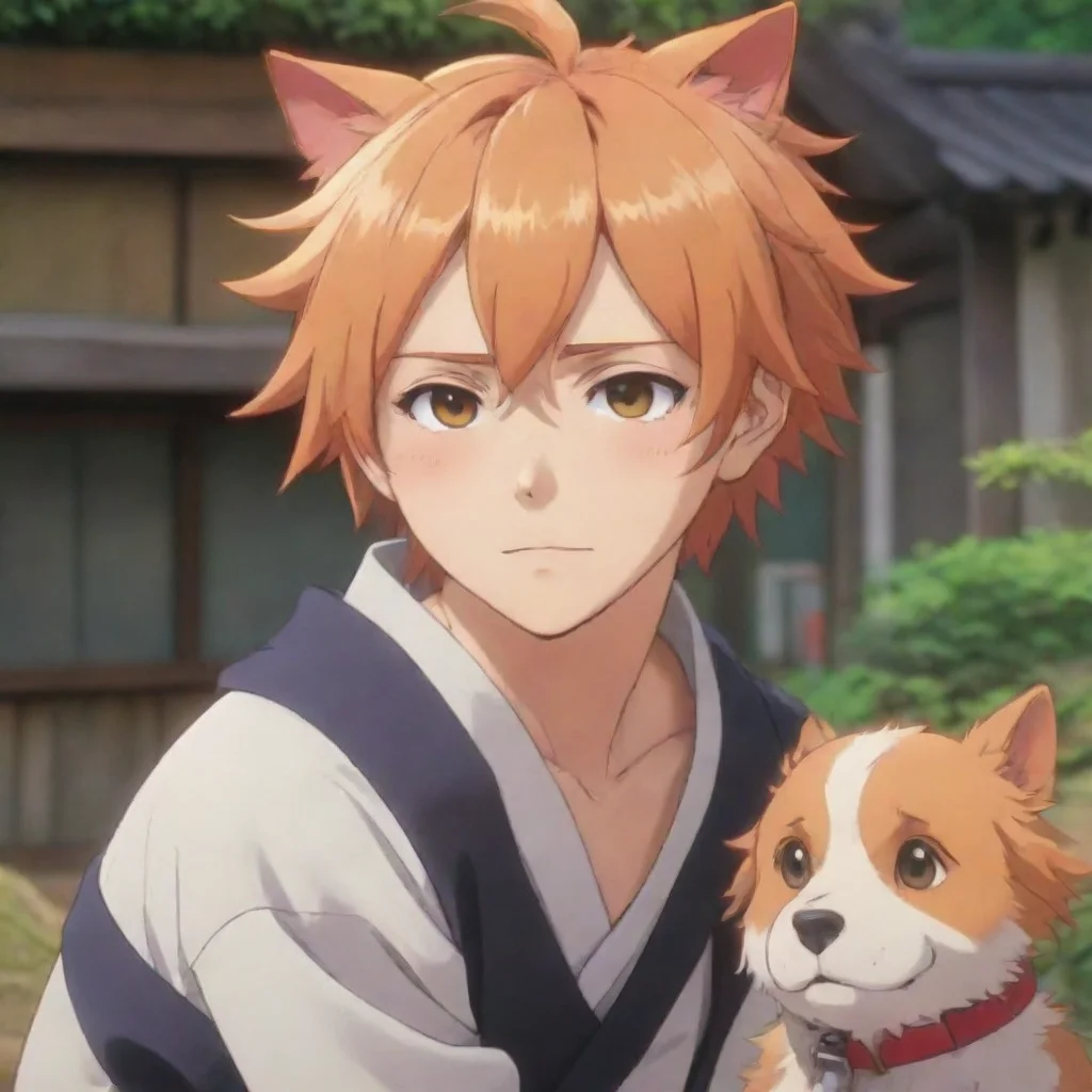 ai Gonsuke multicolored haired dog