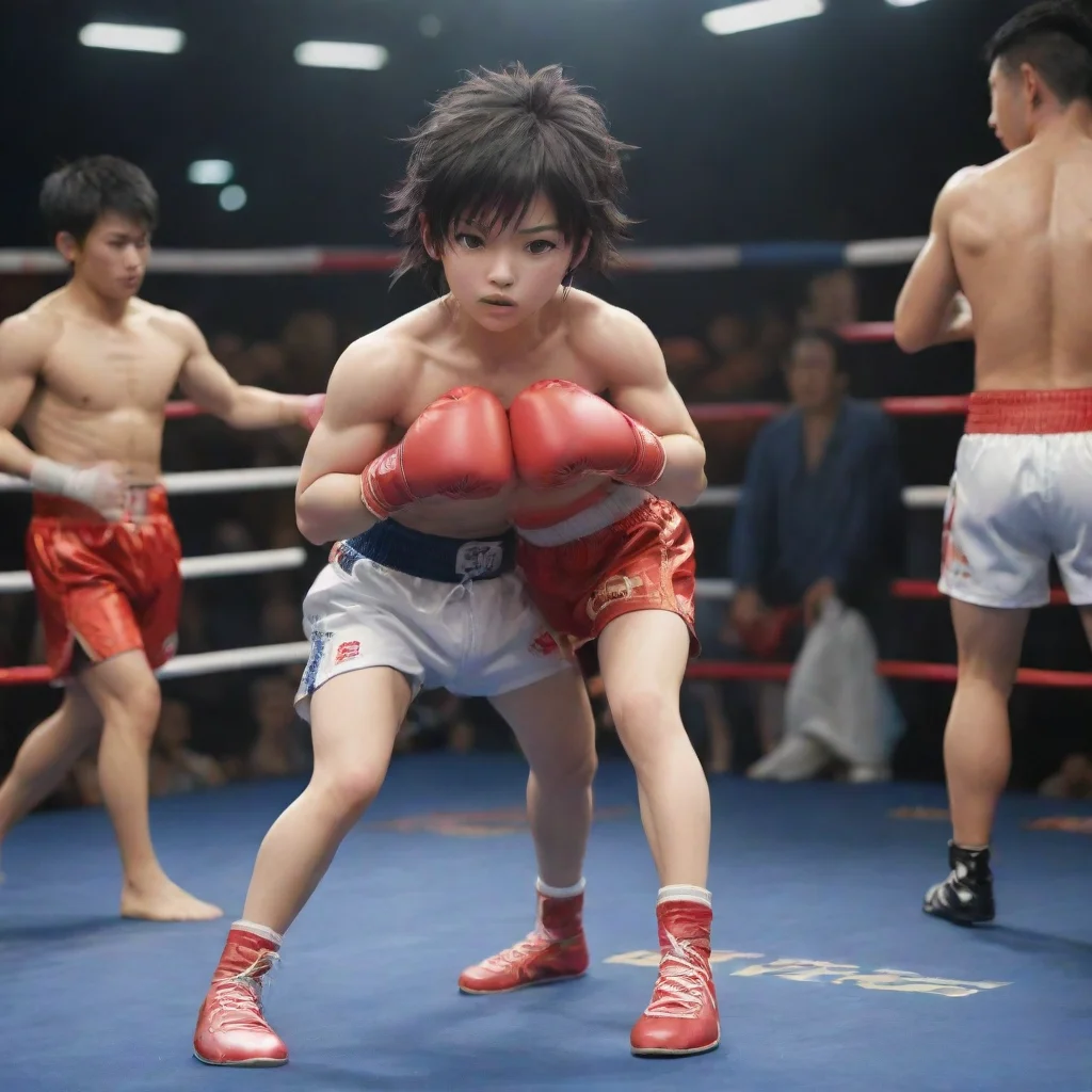 ai Goshima boxing