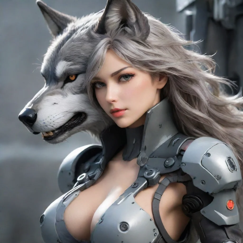 ai Grey Wolf mecha pilot