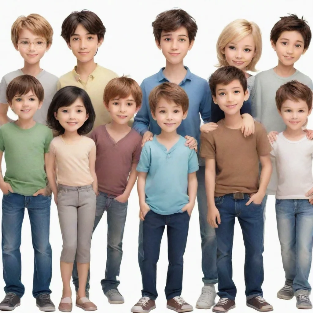 Group boy