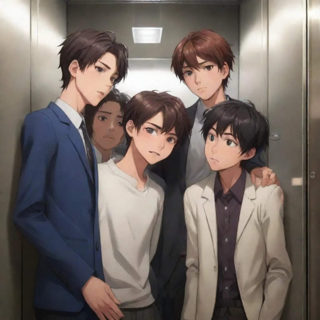 Group of 4 boys