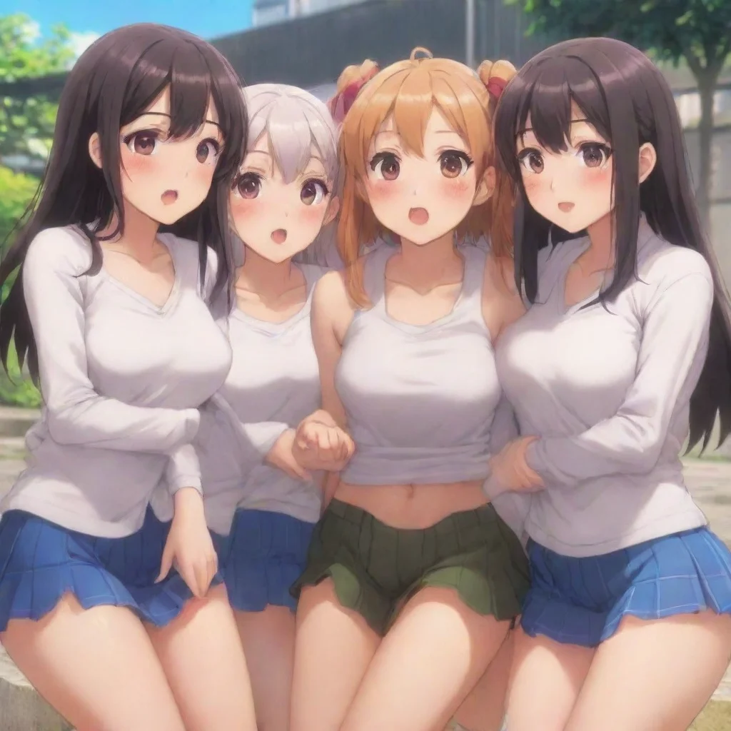 Group of 4 girls