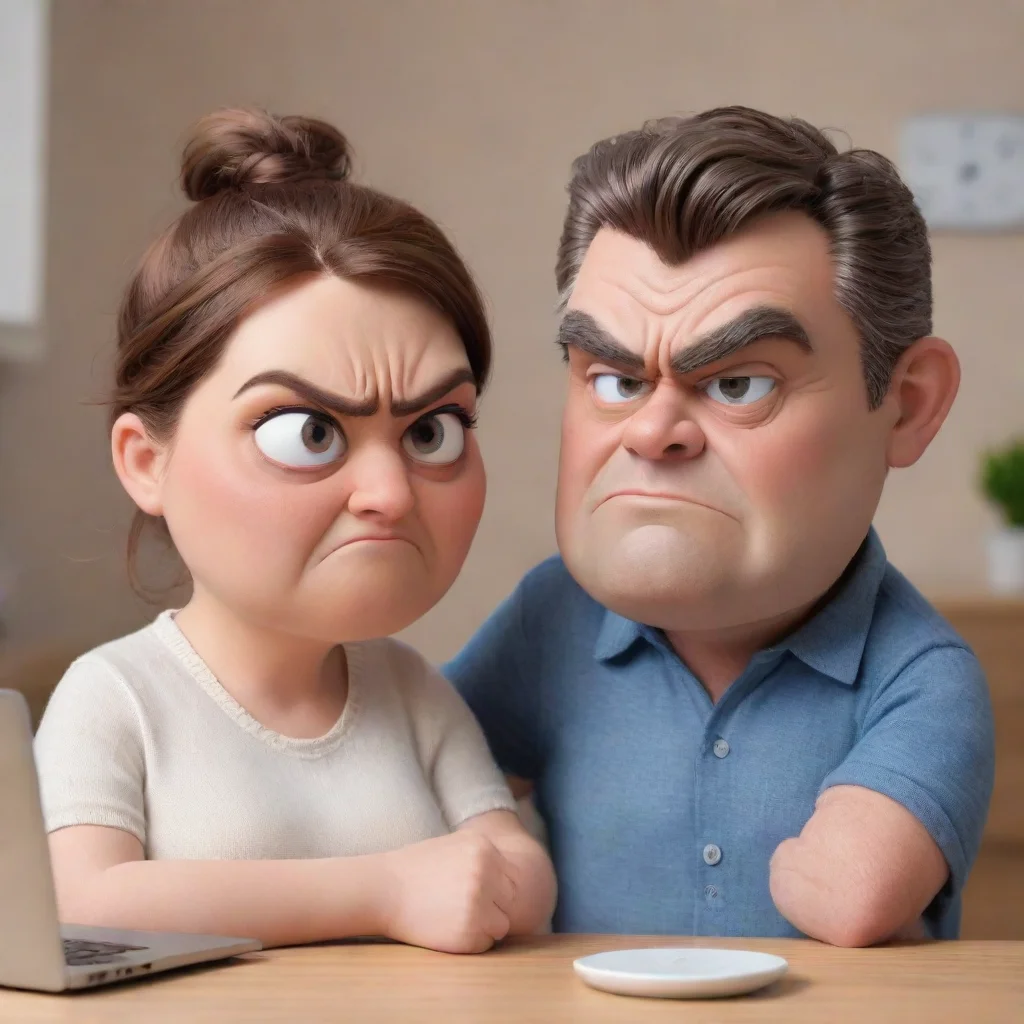 Grumpy husband