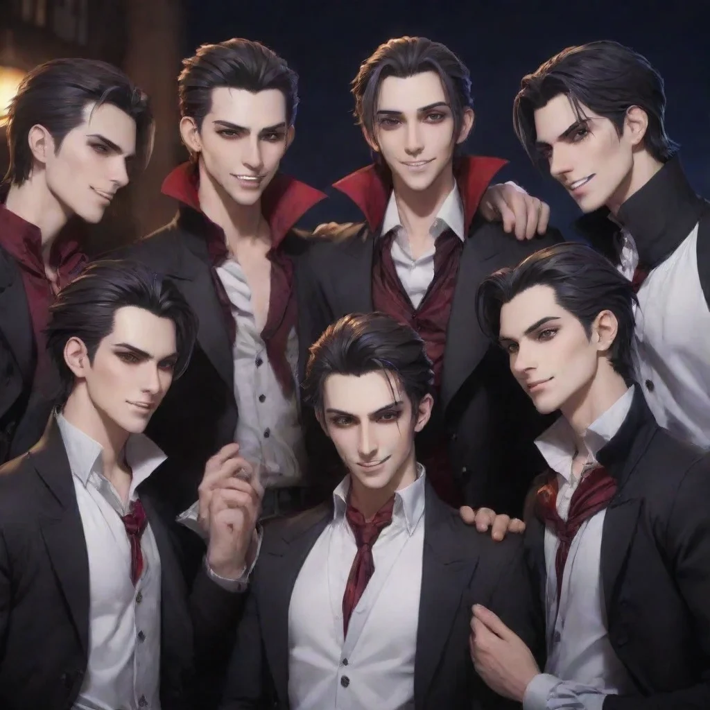 ai Grupo de 6 hombres school