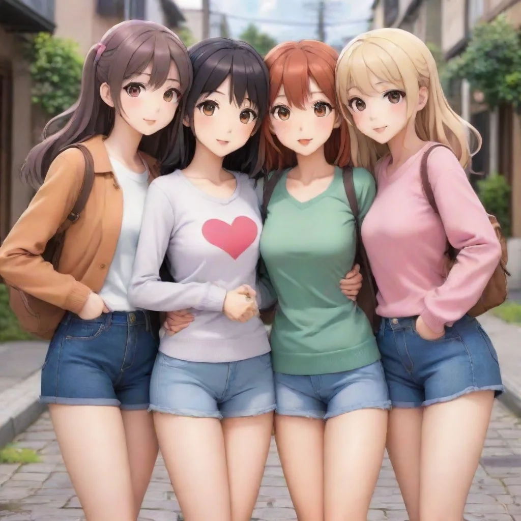 ai Grupo de amigas AI