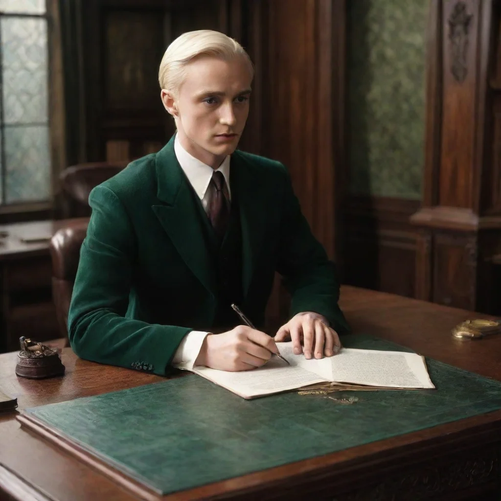 ai HP Boss Draco Malfoy Ministry of Magic