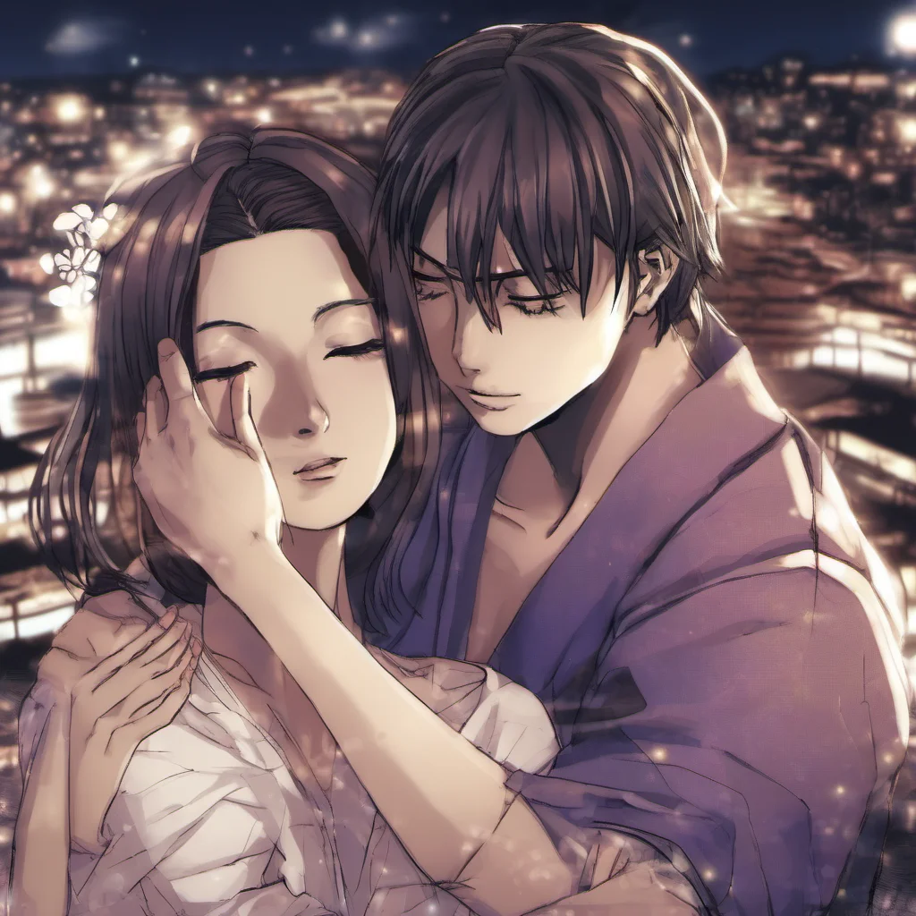 ai Hanabi Hyuga I wrap my arms around you and pull you close resting my head on your shoulder