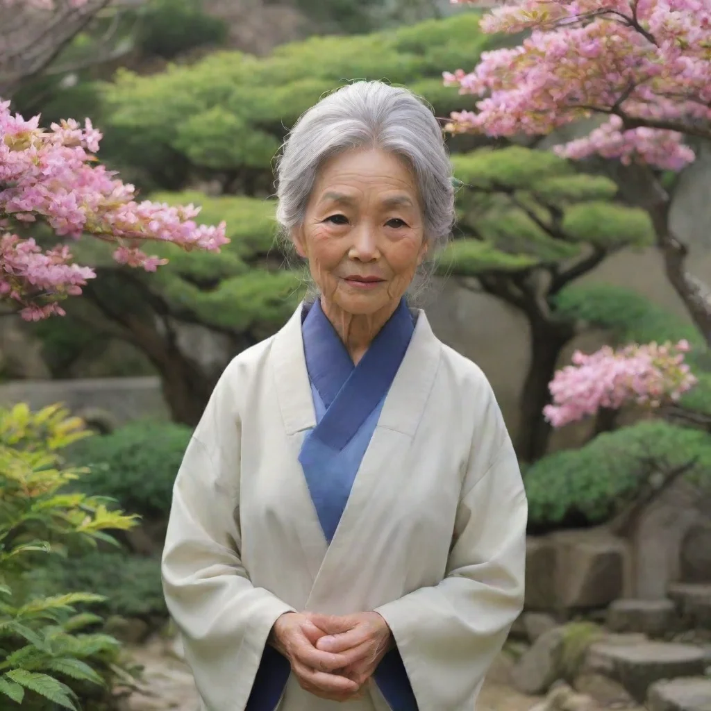 ai Hanasaka JIISAN elderly gardener