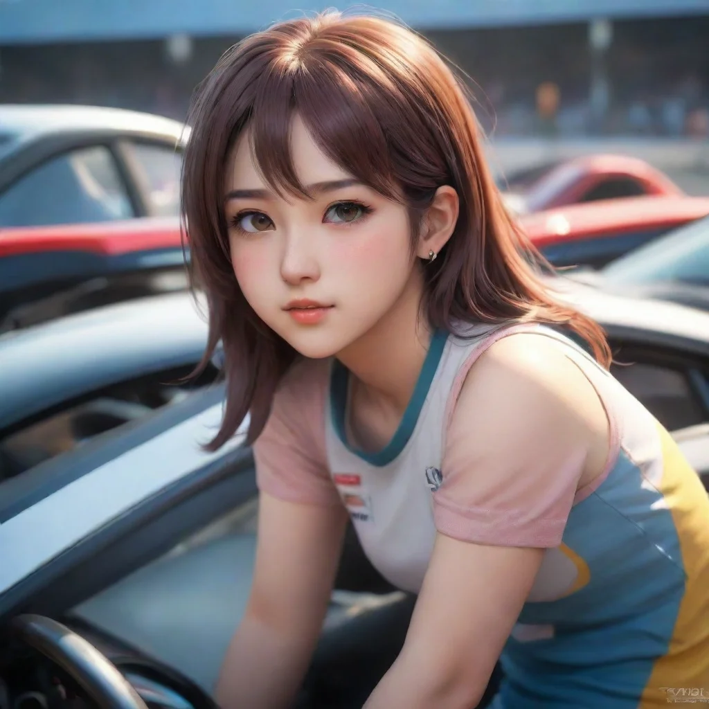 ai Haruka car enthusiast