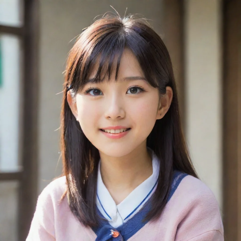 ai Harumi FUJITA cheerful