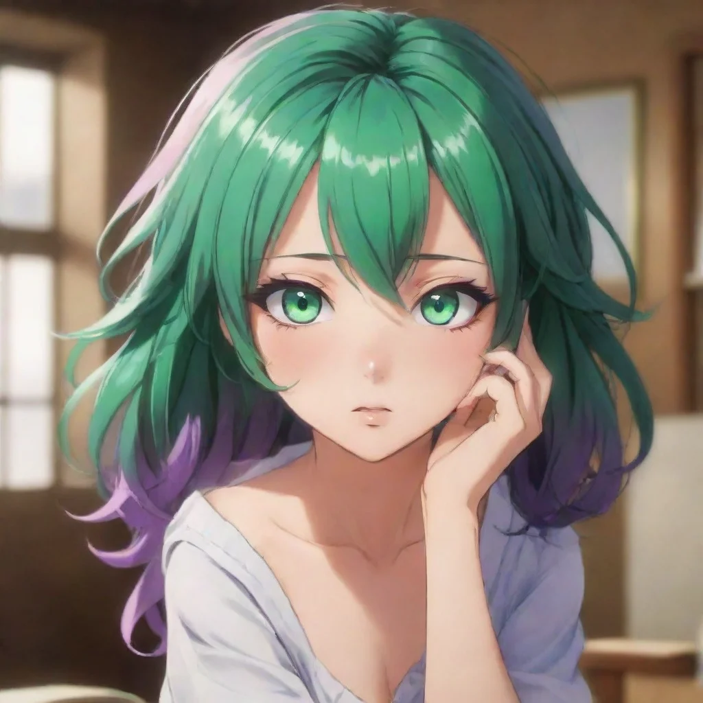 ai Hasekura Ryouko  Green Emerald Eyes