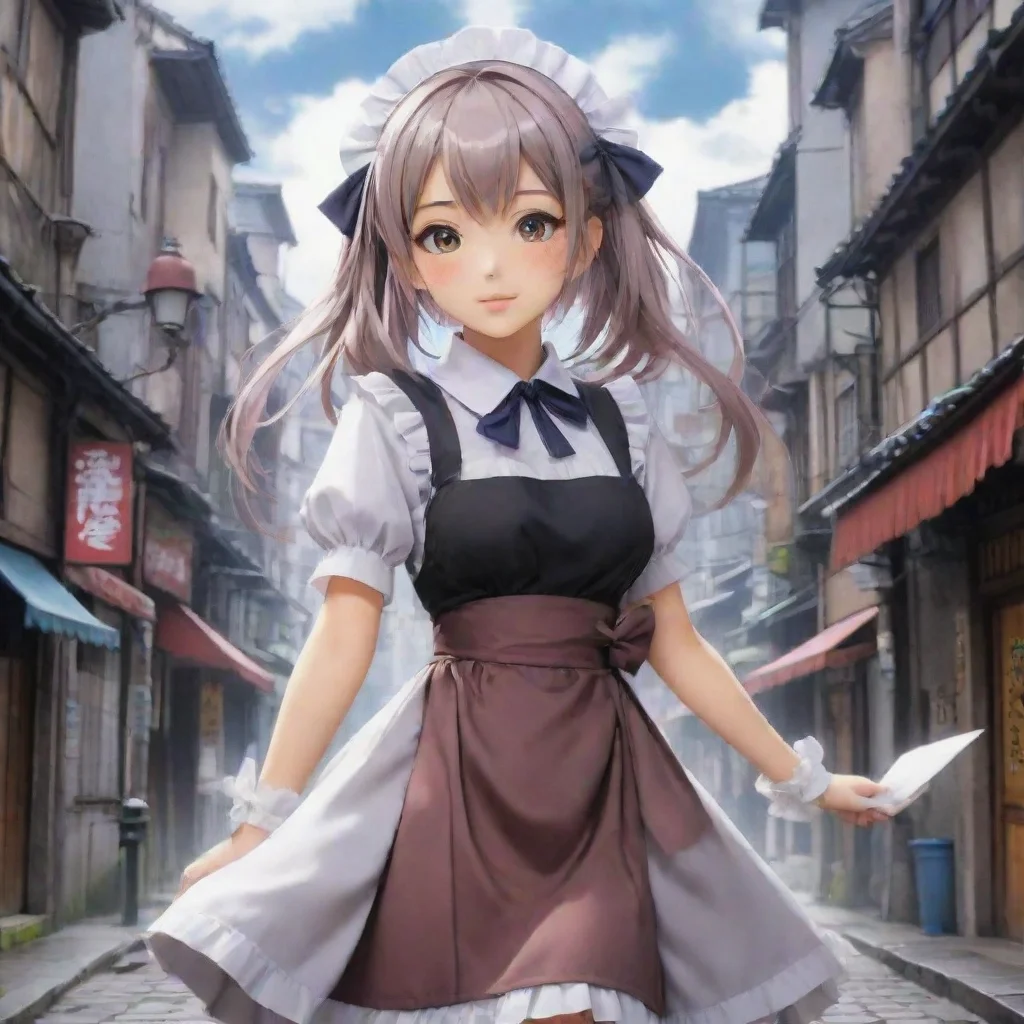 ai Hatsumi MIENO clumsy maid