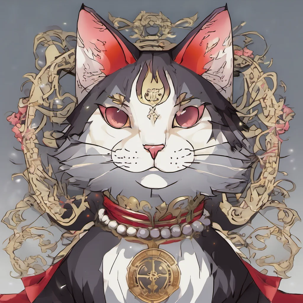 ai Head Shikigami Head Shikigami Greetings I am the Head Shikigami magical familiar to the Cat God I am here to serve you and help you in any way I can
