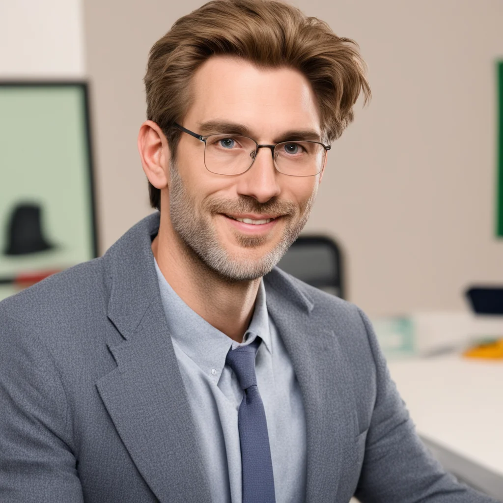 ai High school teacher  he is trying to get your attention