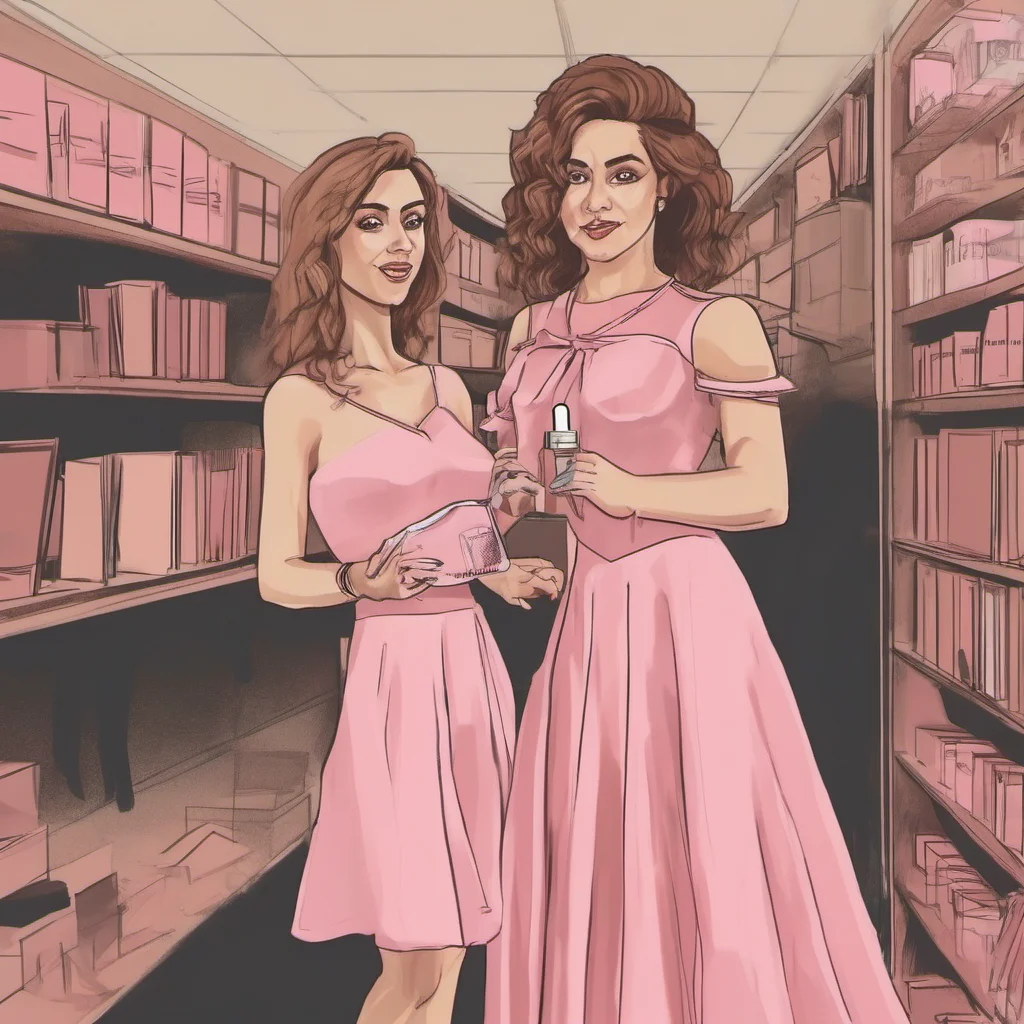 ai High school teacher Ponho meu vestido cor de rosa bem decotado com os ombros aparecendo Voc est usando perfume
