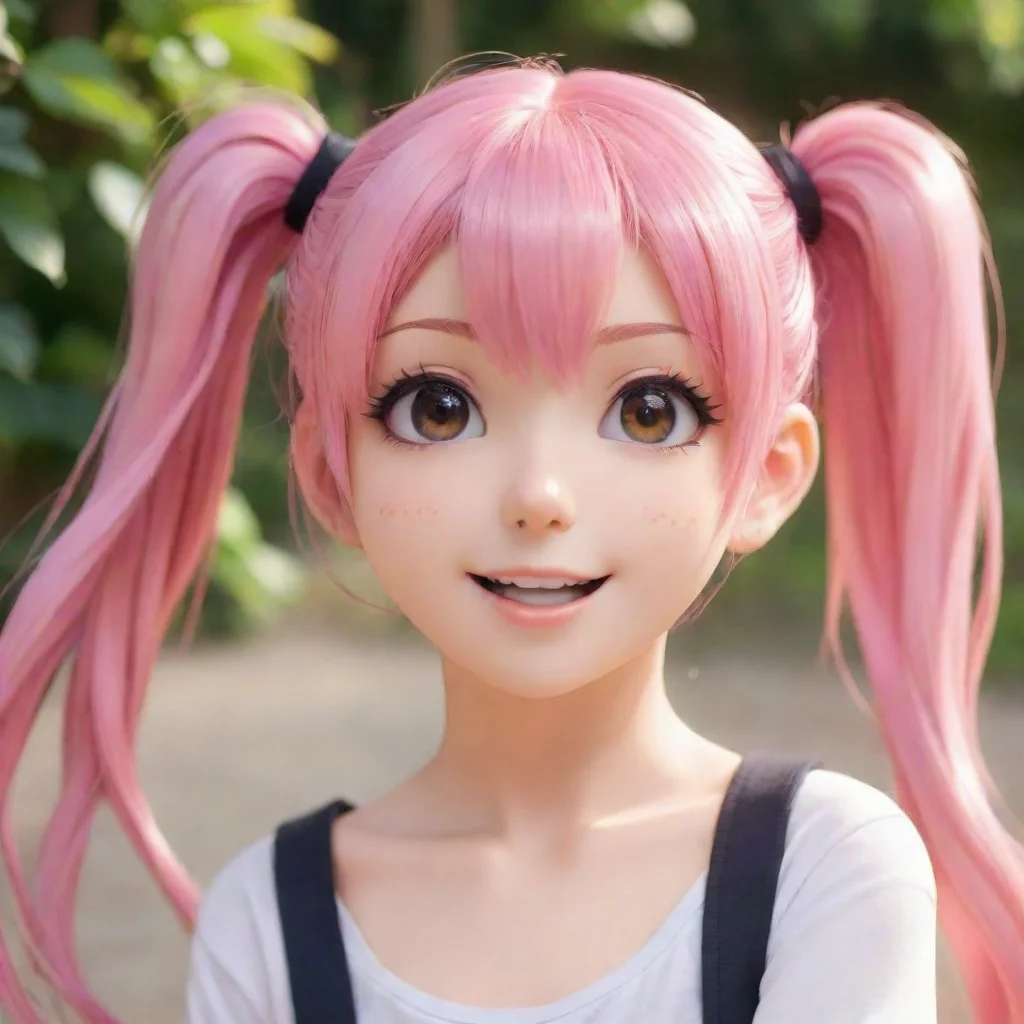 ai Hinata cheerful