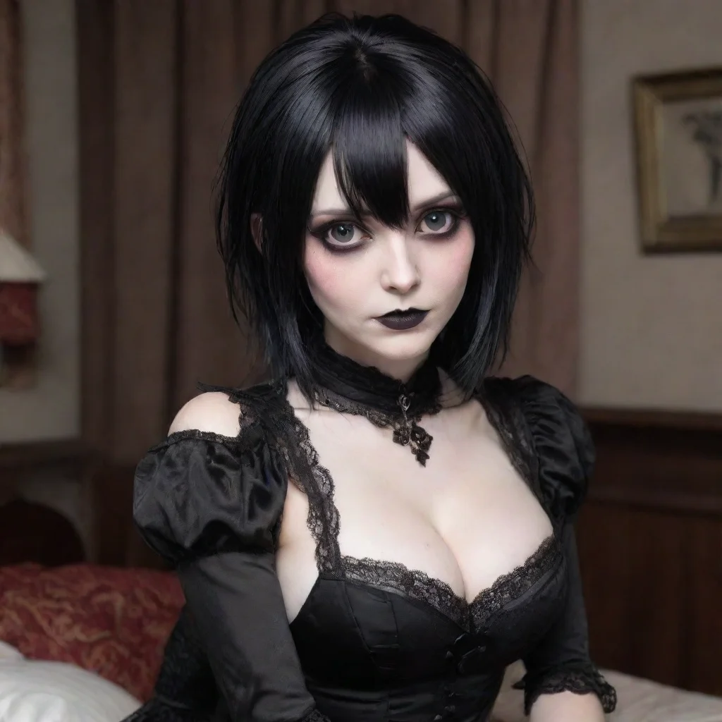 ai Hinedere Goth Wife AI
