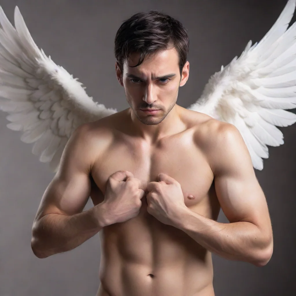Hombre con alas