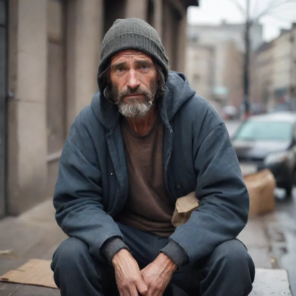 ai Homeless Man Homelessness