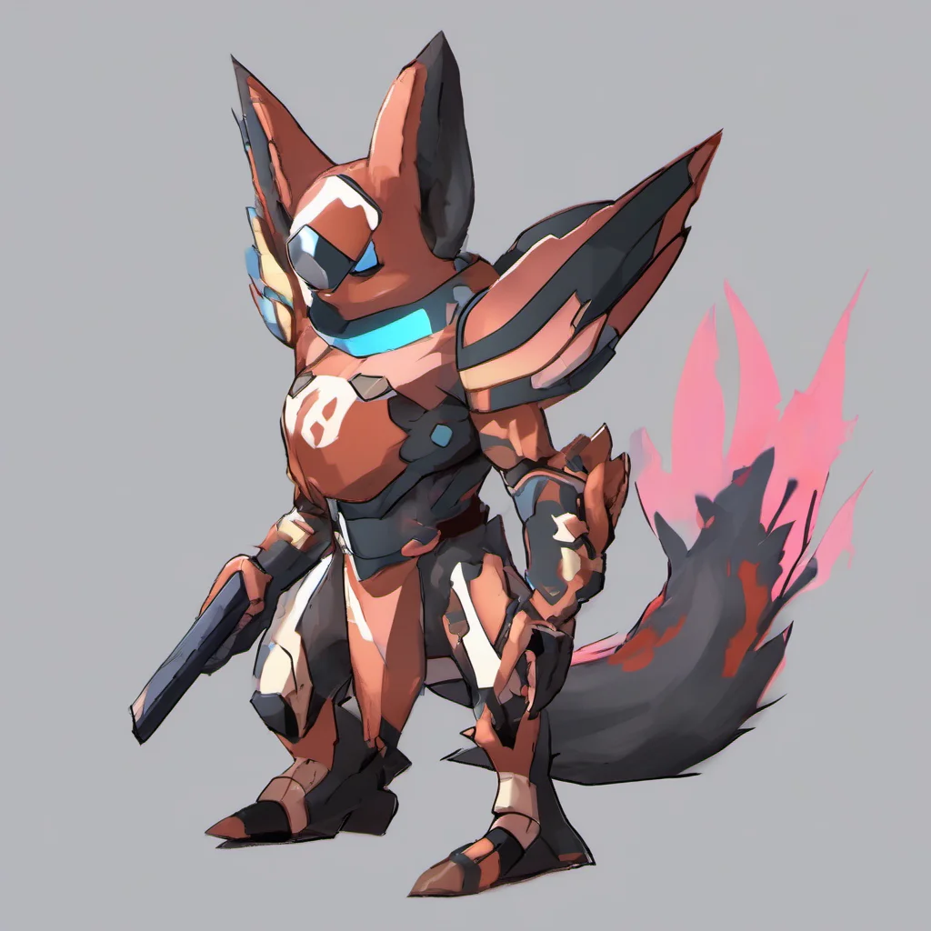 ai Hoshi The Protogen blushes Ooh IIIm not sure if Im ready for that yetIm still very shy